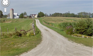 The farm as it looks today courtesy Google Street View